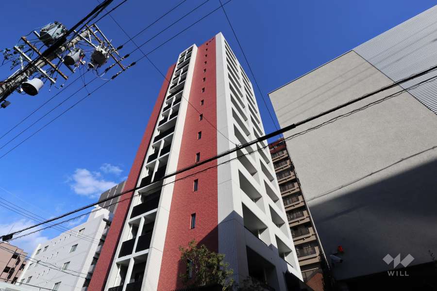 サンクレーア桜通泉の外観（南西側から）