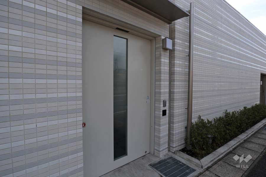 駐輪場の出入り口