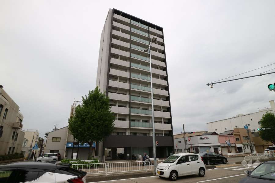 パルティール今池アネックスの外観（南東側から）