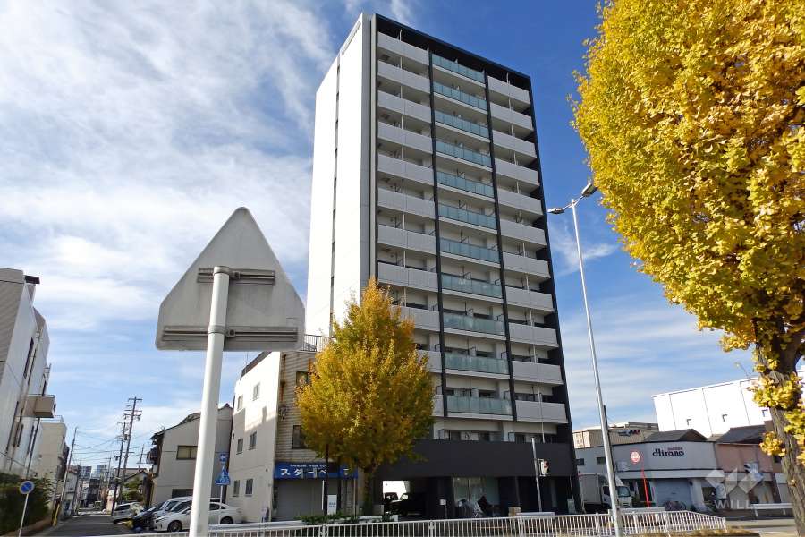 パルティール今池アネックスの外観（南東側から）