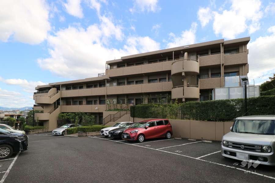 富士見台パークハイツ参番館の外観（北西側から）