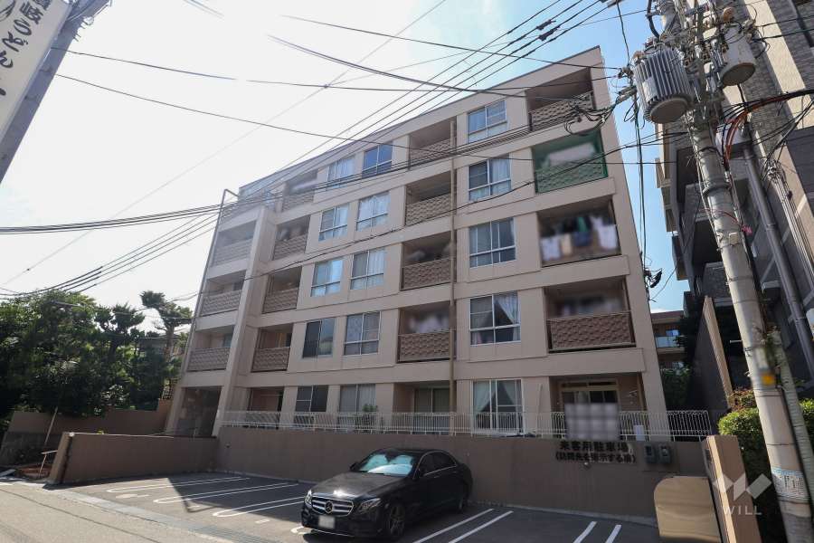 花屋敷コーポラスの外観（南東側から）