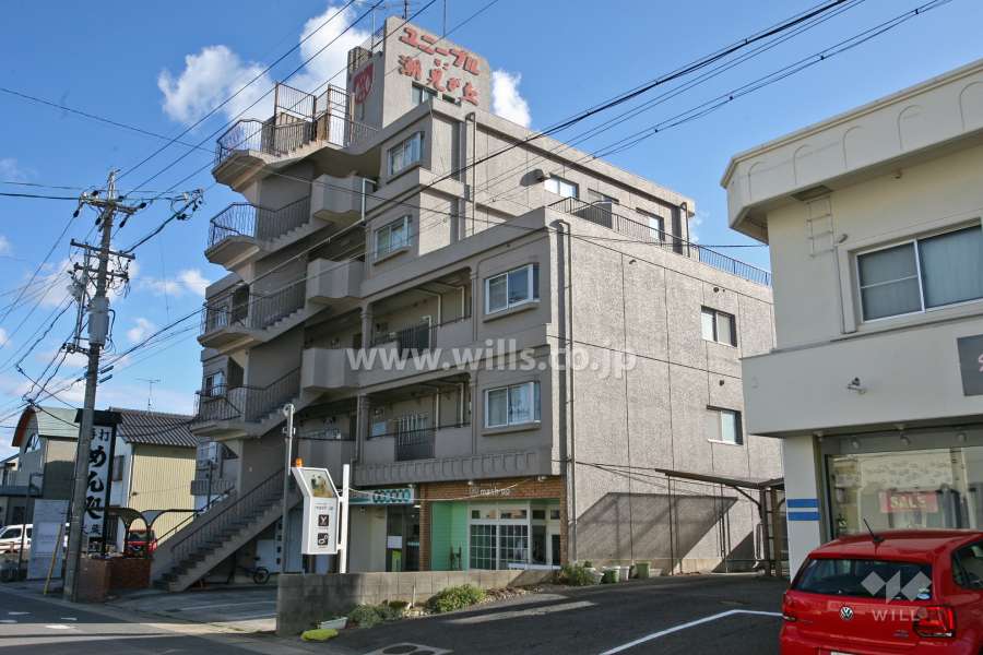 ユニーブル第2潮見が丘の外観(北西側から)