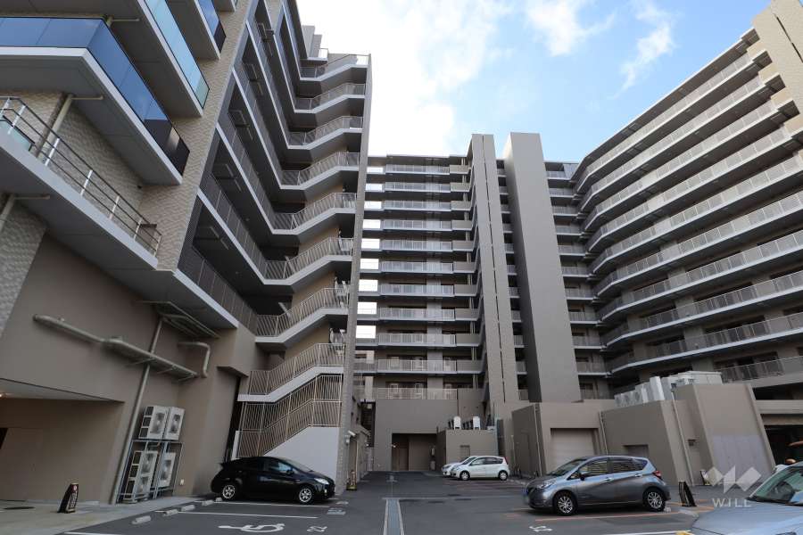 パークホームズ千里中央ザ レジデンス パークサイドの外観（北側から）