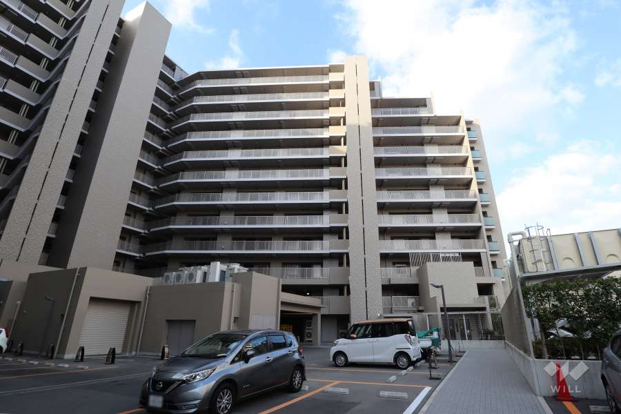 パークホームズ千里中央ザ レジデンス パークサイドの外観（北東側から）