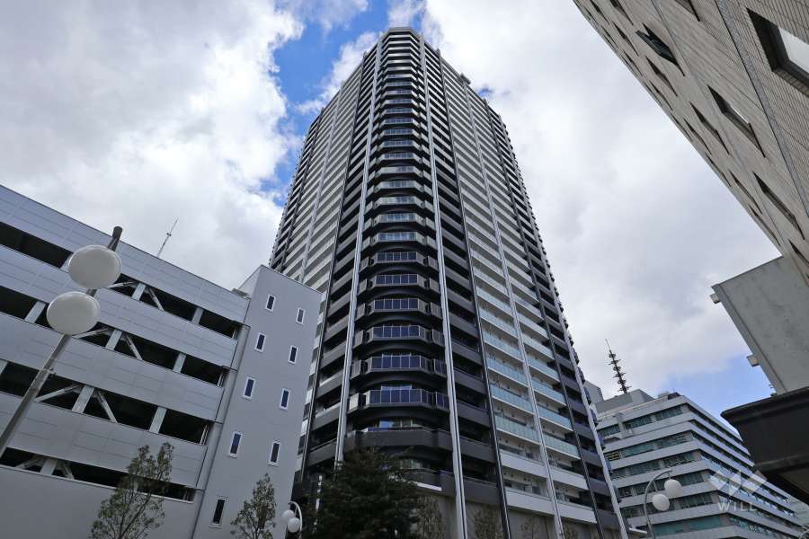 プラウドタワー名古屋錦（南東側から）