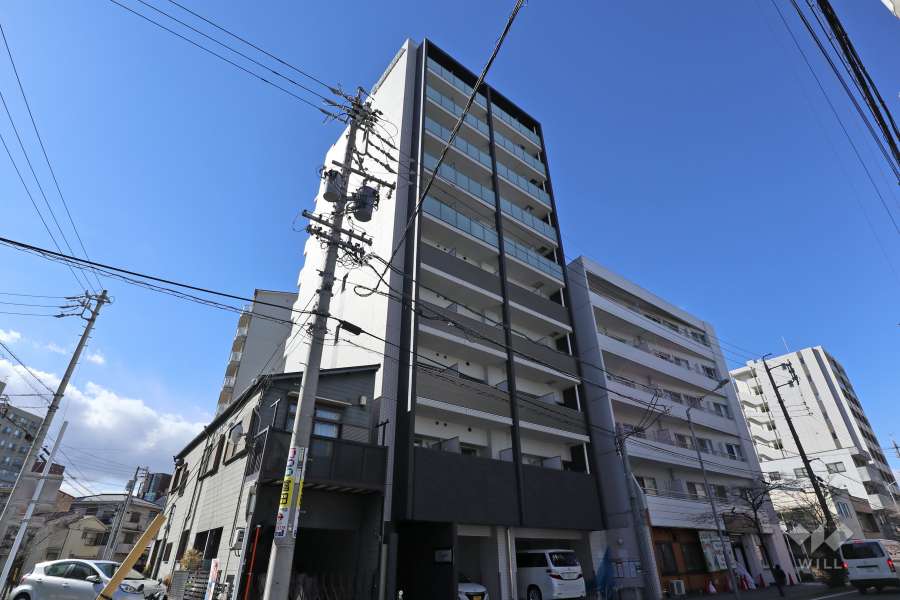 パルティール大曽根東の外観(南東側から）