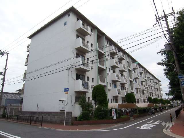 コーポ清B棟の外観（北東から）