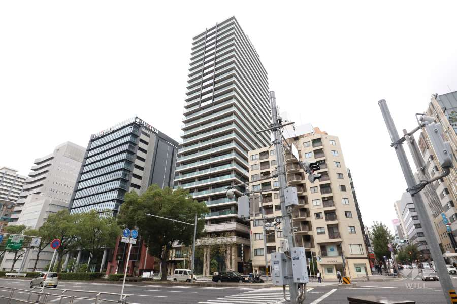 タワー・ザ・ファースト名古屋　伏見の外観（北東側から）