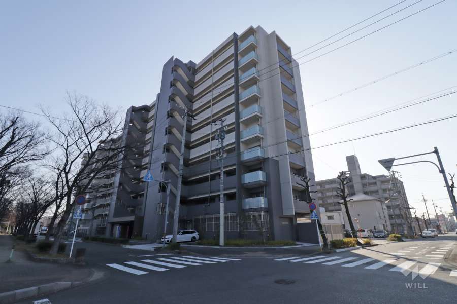 ブライムスクエアIIの外観（北西側から）