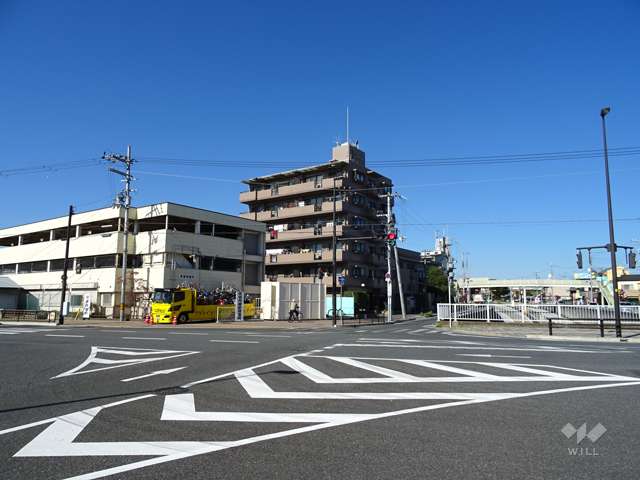 ベルアーバニティ千里丘南の遠景（南側から）