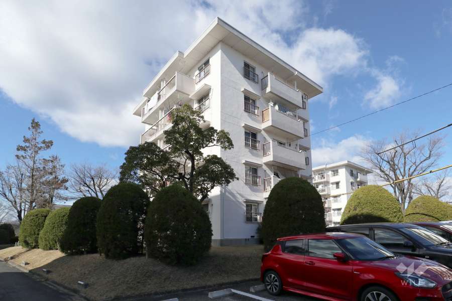 相生山団地37棟の外観（南東側から）