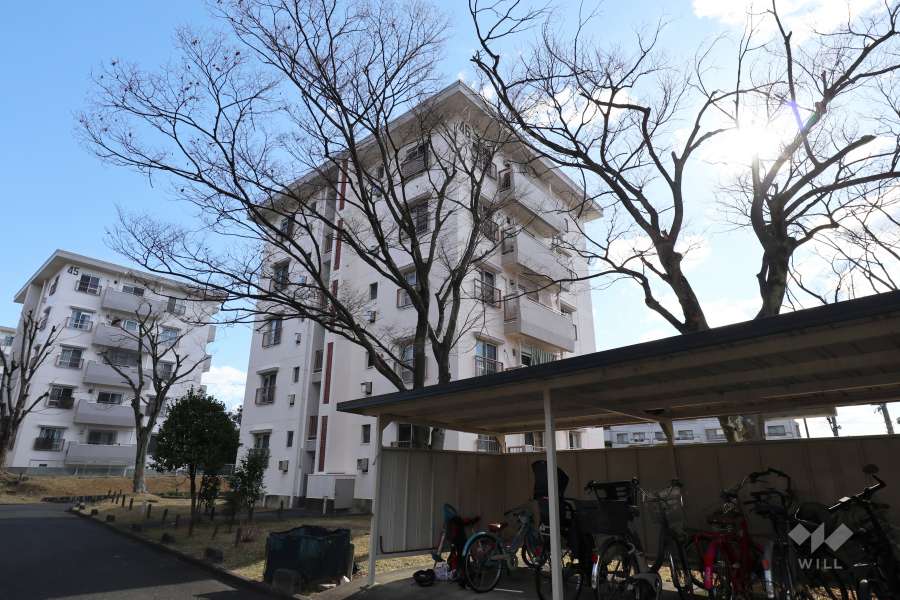 相生山団地46棟の外観（北西側から）