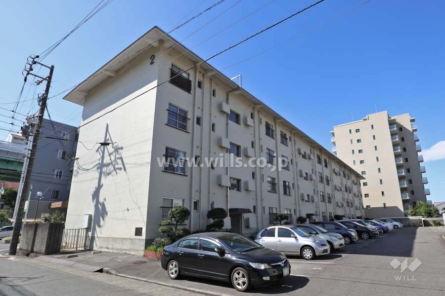 大金住宅2号棟の外観(北東側から)