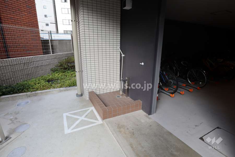 ペット足洗い場