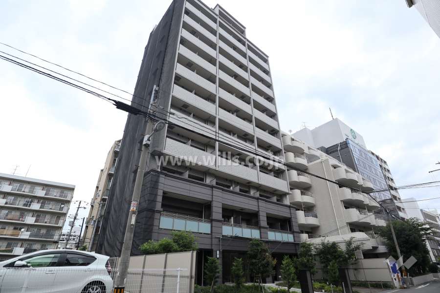 エスリード新大阪SOUTHの外観（南西側から）