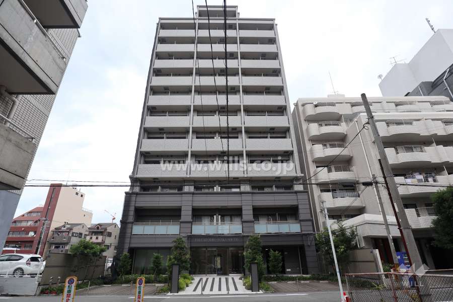 エスリード新大阪SOUTHの外観（南側から）