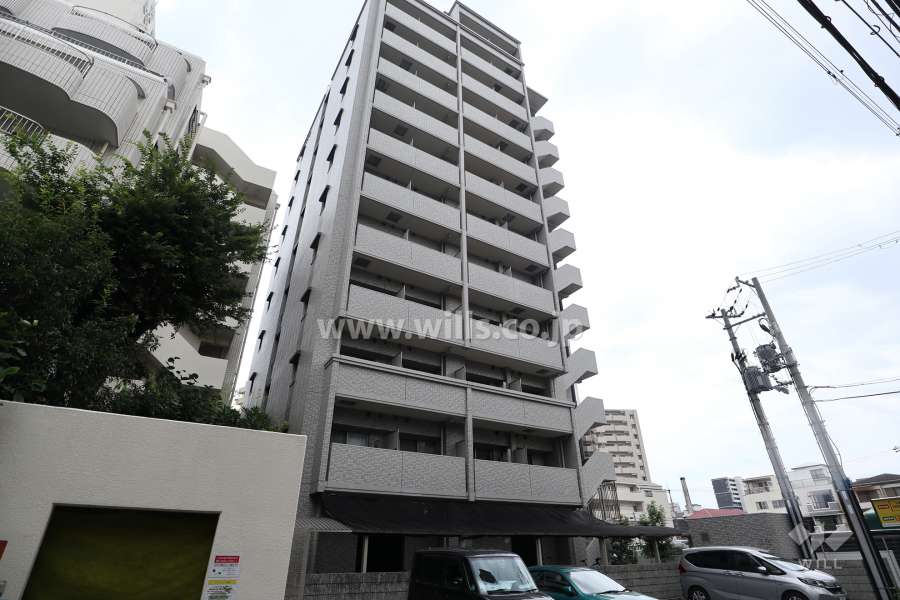 エスリード新大阪SOUTHの外観（北東側から）