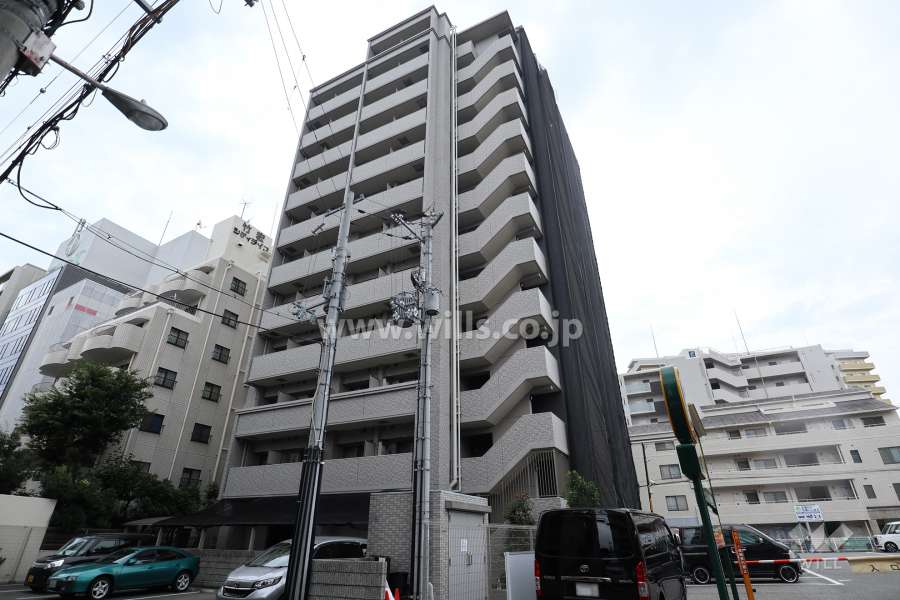 エスリード新大阪SOUTHの外観（北西側から）