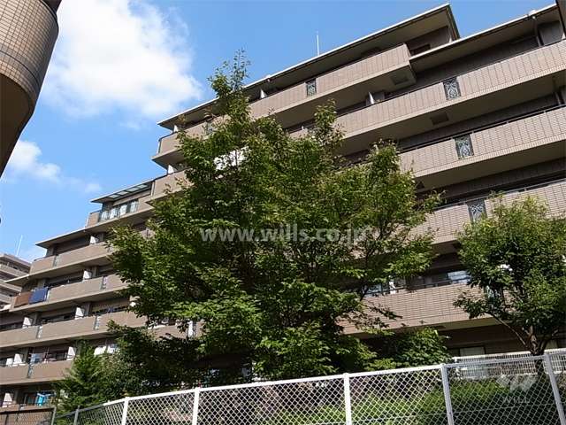 アンビエント千里山の外観（西側から）