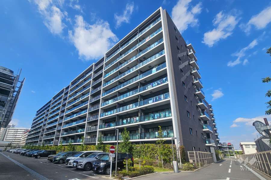 メガシティテラスII街区の外観(南東側から)