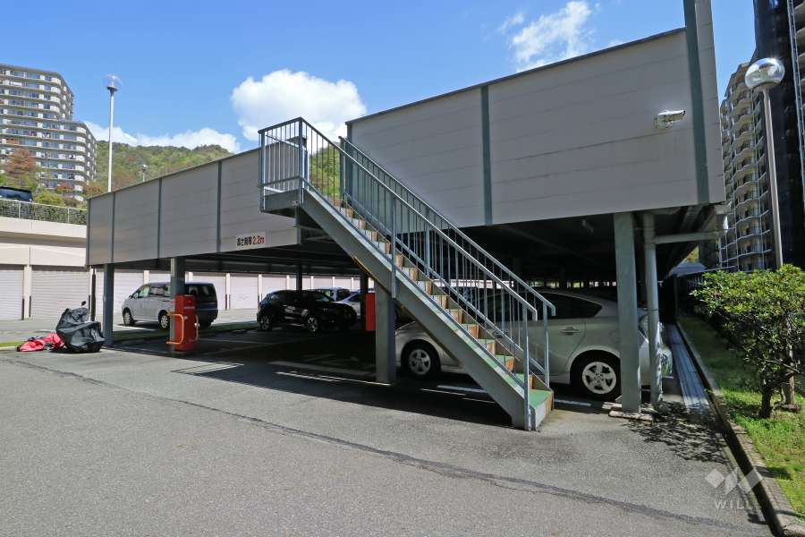 敷地内駐車場（屋内平面式と屋外平面式）