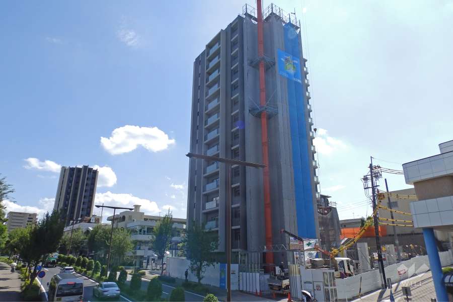 マンション外観（北東側から）