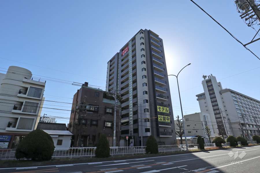 ヴィー・クオレ-レジデンス名古屋駅の外観（北西側から）