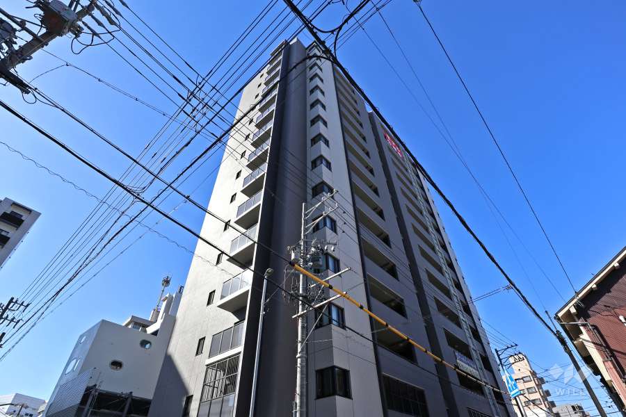 ヴィー・クオレ-レジデンス名古屋駅の外観（北東側から）