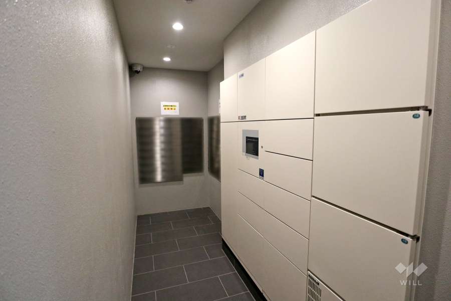 共用ポストと宅配ボックス