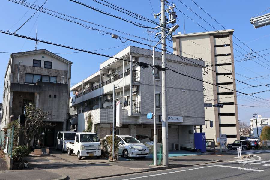 グリーンヒル藤が丘の外観（北東側から）