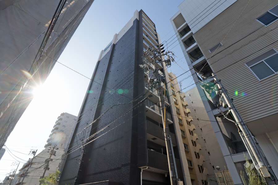 プレサンス金山コネクトの外観（北東側から）