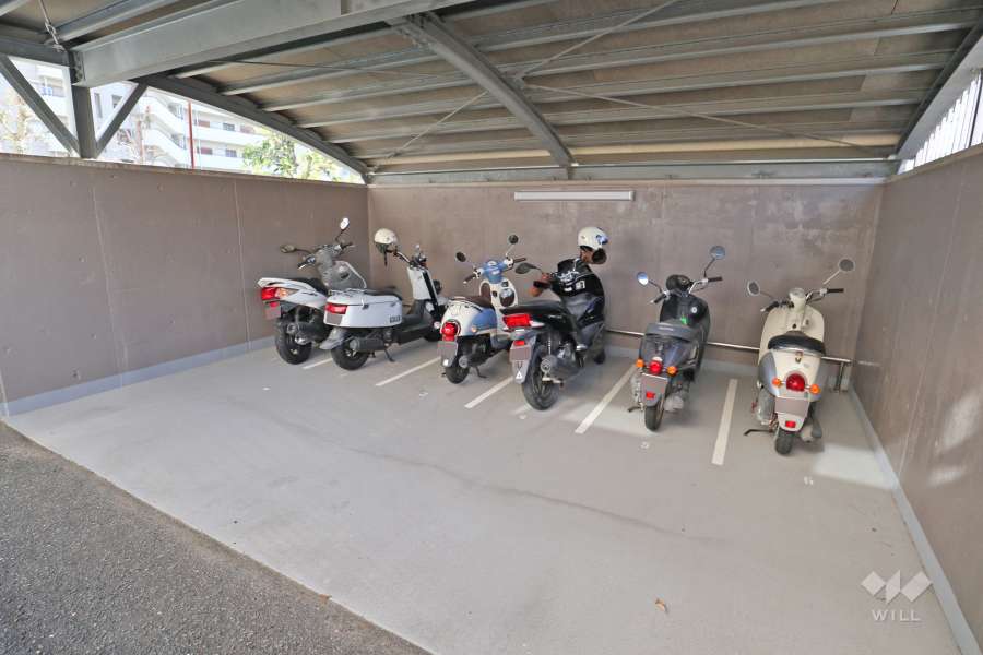 バイク置場