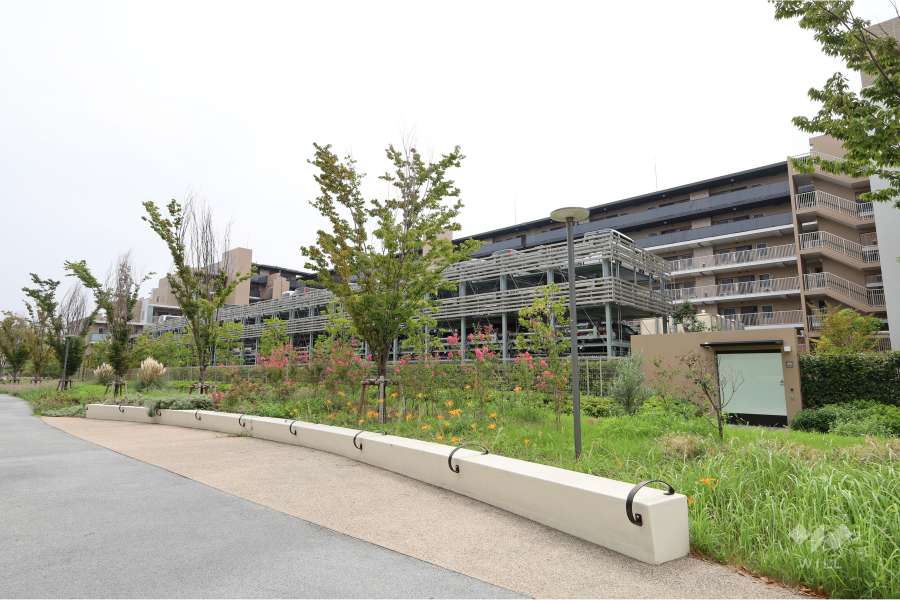 ルネ西宮甲子園の外観（北側から）