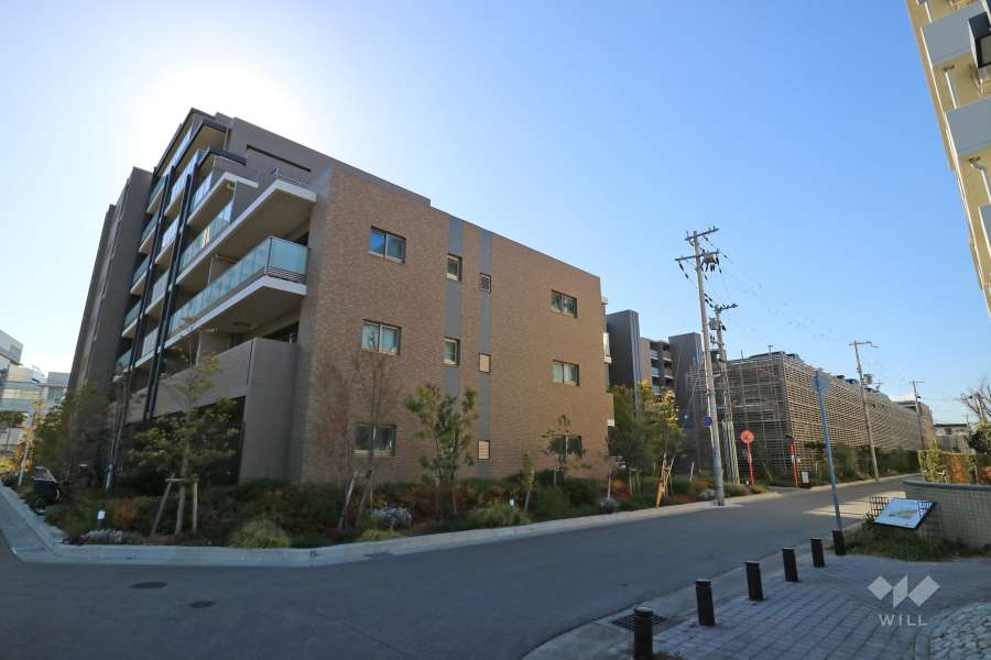 シエリア武庫川の外観（北東側から）
