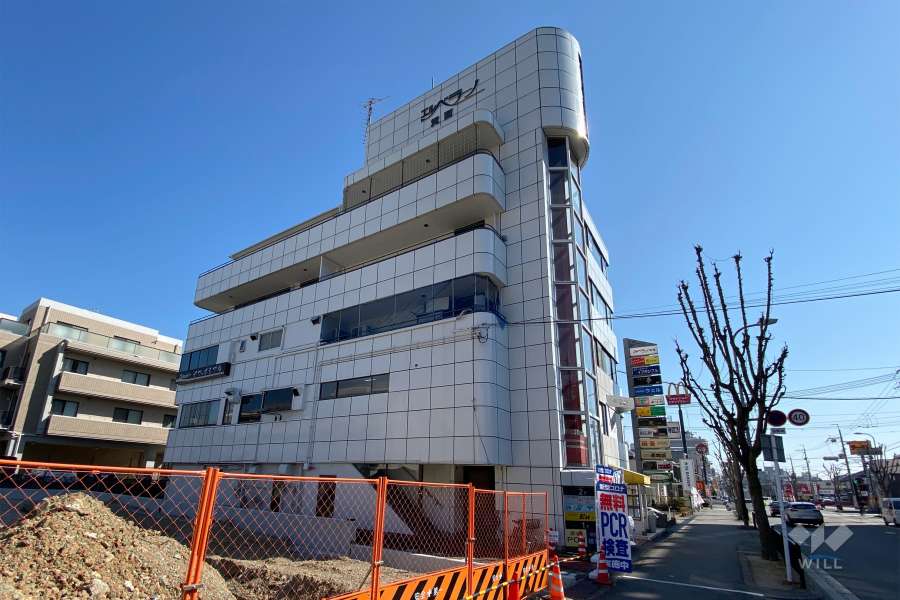 エルベラーノ箕面の外観（北西側から）