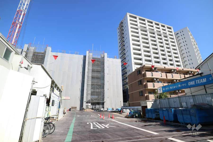 ザ・パークハウス名古屋の外観（南側から）