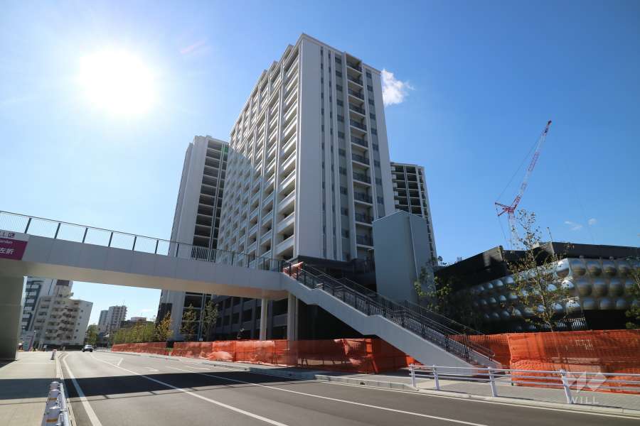 ザ・パークハウス名古屋の外観（北東側から）