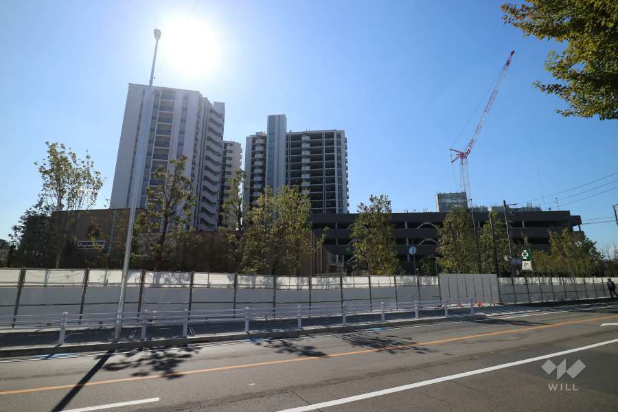 ザ・パークハウス名古屋の外観（北側から）