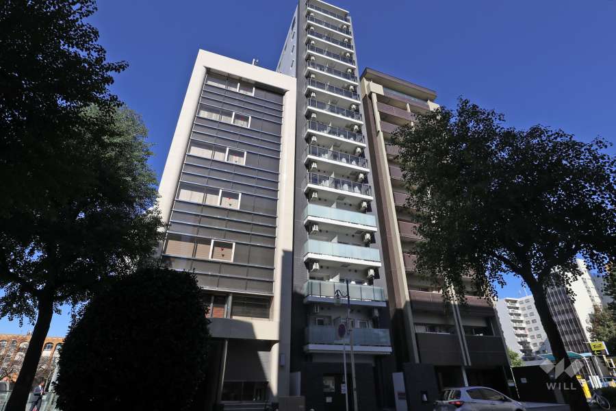エステムプラザ名古屋丸の内の外観（南西側から）