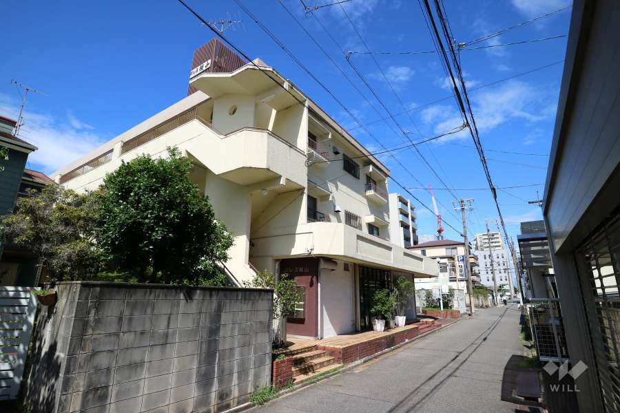 パレス桜山の外観(南西側から)