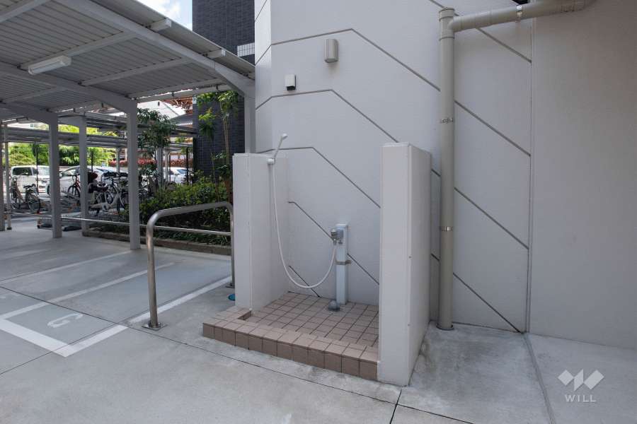 ペット足洗い場