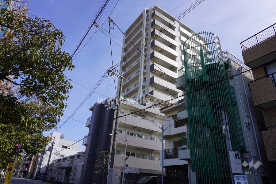 パークナード新北野の外観（北西側から）