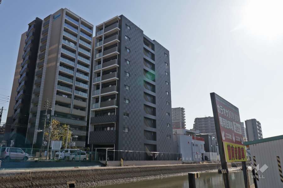 ファステート名古屋ラプソディの外観（北西側から）