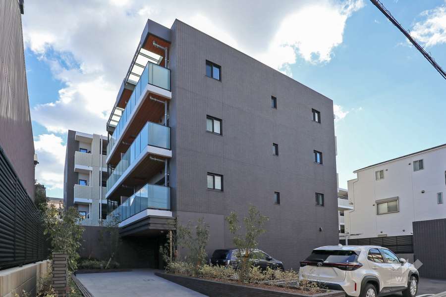 オープンレジデンシア桜山ヒルズの外観（北東側から）