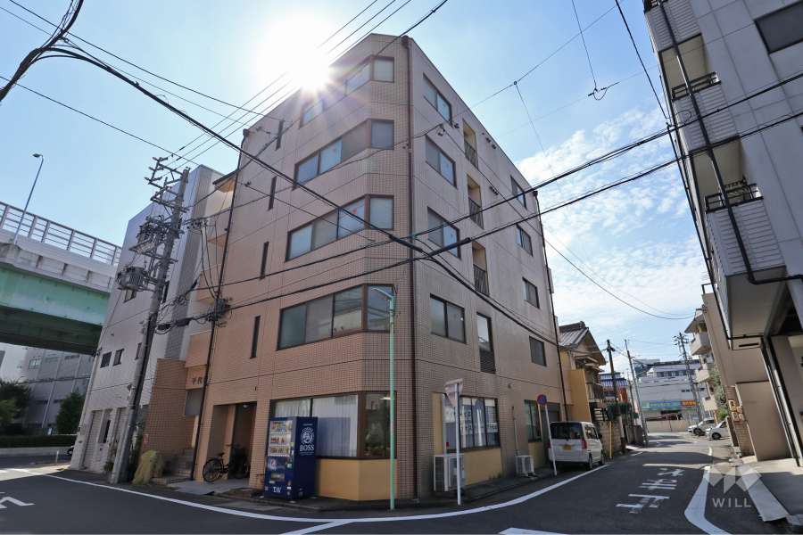 千代田館の外観(北西側から）