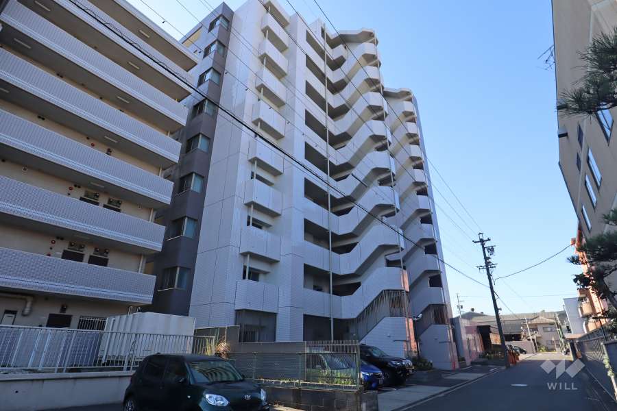 カルティアあおなみの外観（北東側から）