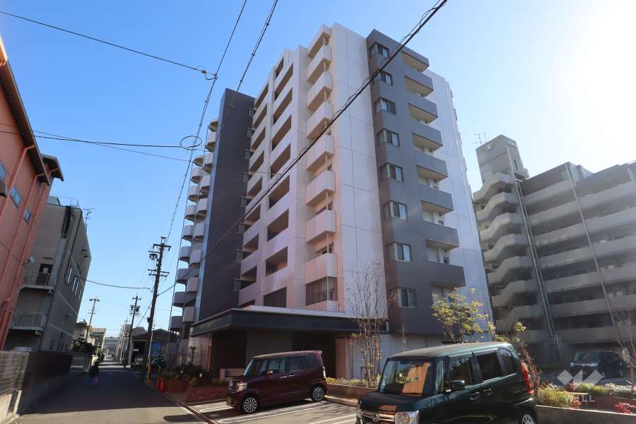 カルティアあおなみの外観（北西側から）