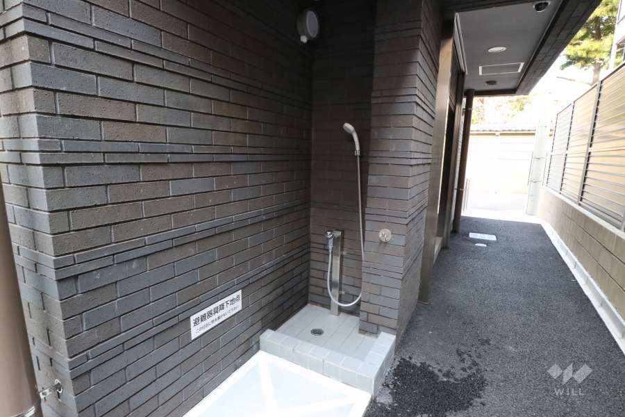 ペット足洗い場