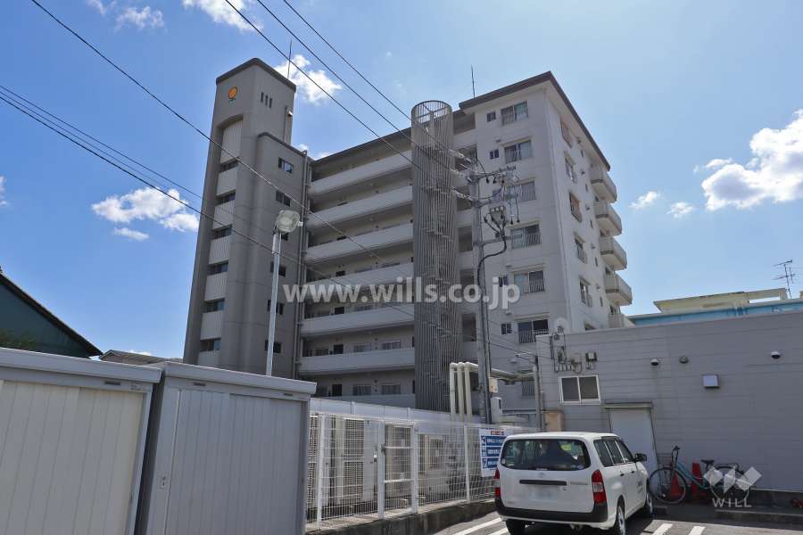 エスポア浄心2の外観（北側から）